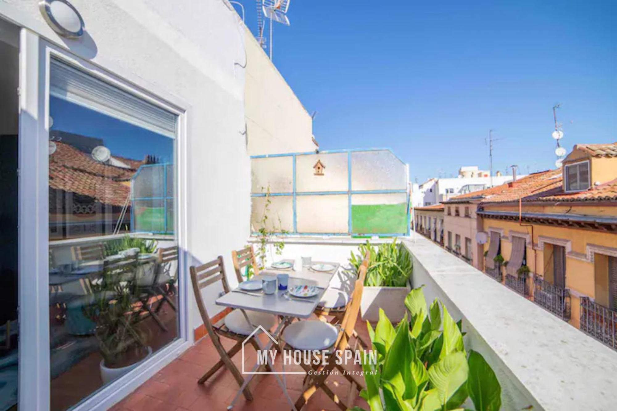 Myhousespain - Modern Penthouse Close To Gran Via - Big Terrace Madrid Bagian luar foto